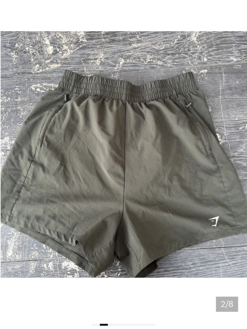 Gym Shark Women’s Dark Green Shorts Size S - Picture 2 of 8